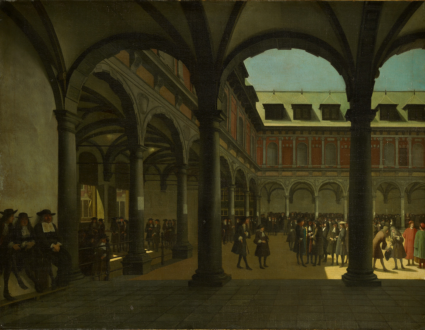 The first stock exchange.